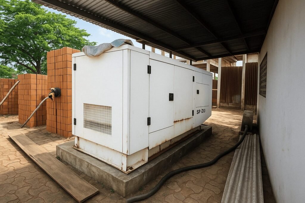The generating set provided at Oke Otaona Church